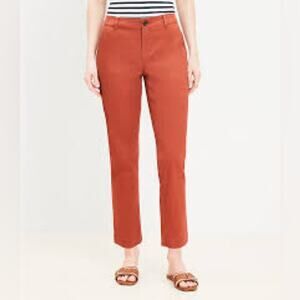 NWT-  Loft Monroe Slim Chino Pants- Size 6